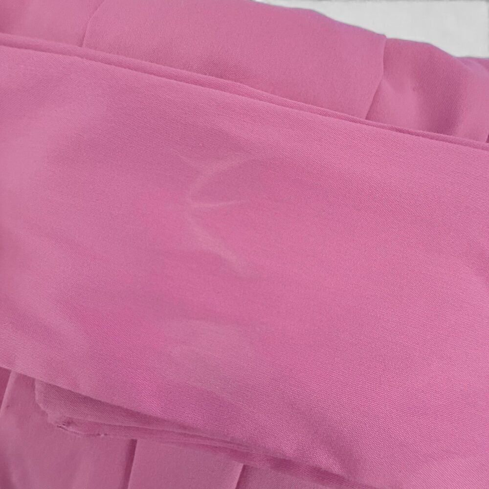 0039 italy jule barbiecore preppy old money poppy pink women's dress XS - Picture 8 of 13
